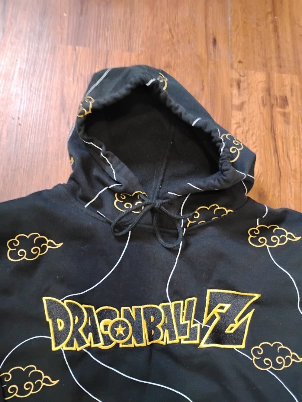 Deadstock Box Lunch Dragonball Z Clouds AOP Hoodie Sweatshirt